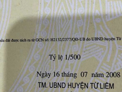 Chính chủ cần tiền cọc nhà bên vinhomes - bán nhanh nhà đẹp - phố trần cung  - hn 3