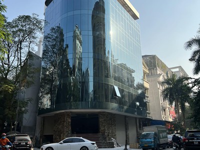 Building mặt phố trần thái tông, cầu giấy, dt 122m2, 8 tầng nổi   tum   hầm. cho thuê 30 cây vàng 0