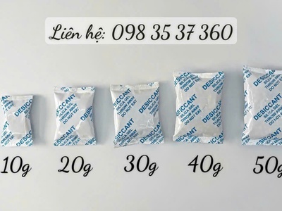 Túi hút ẩm Clay chuyên dùng cho trái cây sấy 1