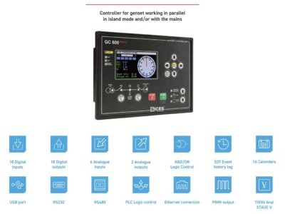So sánh SICES GC600 với các bộ điều khiển máy phát điện khác trên thị trường 0