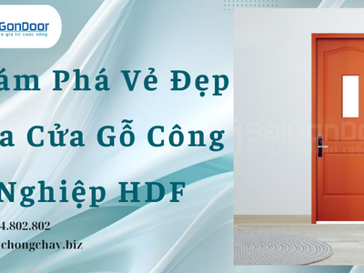 Khám Phá Vẻ Đẹp Của Cửa Gỗ Công Nghiệp HDF 0