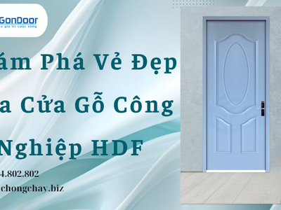 Khám Phá Vẻ Đẹp Của Cửa Gỗ Công Nghiệp HDF 3