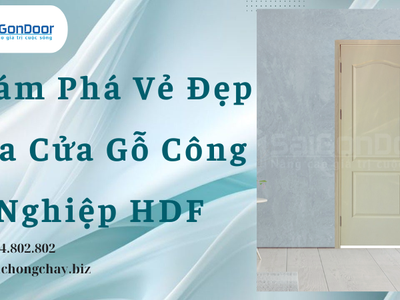 Khám Phá Vẻ Đẹp Của Cửa Gỗ Công Nghiệp HDF 4