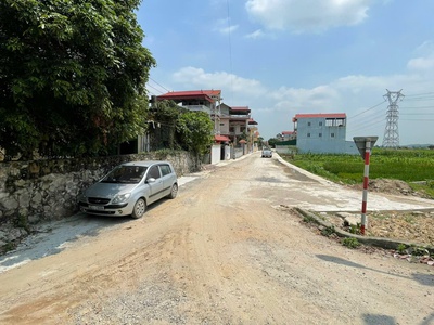 Đất quốc lộ 17 xã an bình, huyện thuận thành, bắc ninh, đường ô tô tránh, 1422m2, miễn tg 4