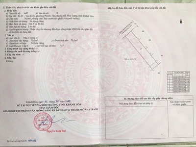 Bán nhà cấp 4 mặt tiền đường vạn kiếp   khánh hòa 76.9m2 giá 7.3 tỷ lh em hồng 1
