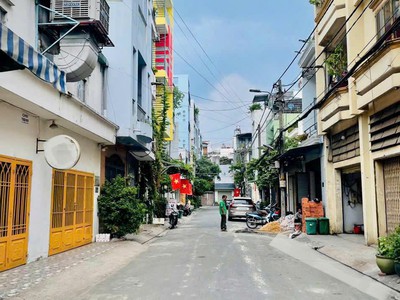 Tân bình c12 nhà ga t3, 68m2 chỉ 6.x tỷ, 3 tầng 4pn hẻm rộng xe hơi 0