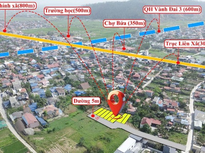 Bán đất gần chợ Bứa, Thái Sơn, An Lão giá 560tr sát đường Vành đai 3 và Quận Kiến An, HP. 1