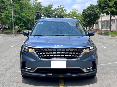 Bán xe Kia Carnival 2.2D Premium 8s 2023, màu xanh. 0