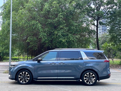 Bán xe Kia Carnival 2.2D Premium 8s 2023, màu xanh. 2