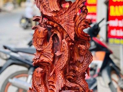 Tượng cá chép hóa rồng 0