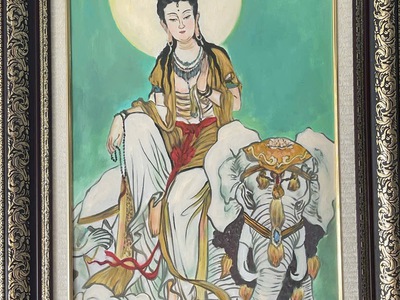 Bán tranh sơn dầu hình phật 3
