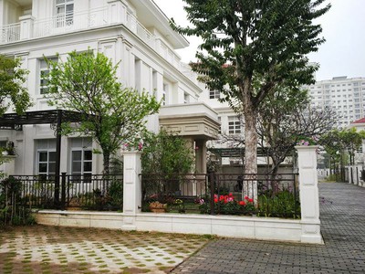 3 biệt thự đơn lập bán đảo linh đàm, gần hồ điều hòa 30ha, dt 255m2, giá cực tốt chỉ 6x tỷ, x tiểu 3