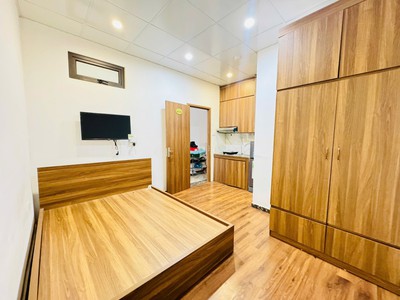 Siêu tòa nhà chdv 76 phòng võ chí công 176m 9t, mt 8m, ô tô, 72 tỷ 1