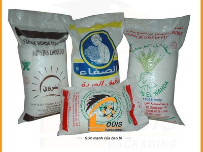 Bao PP dệt có tráng đựng từ 5kg - 50kg. 1