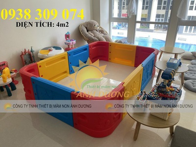 Quây banh nhựa cho bé, nhà banh nhựa trẻ em hàng nhập khẩu 5