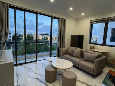 Cho thuê căn hộ 1 p.ngủ riêng biệt  45m2  Waterfront City. 0