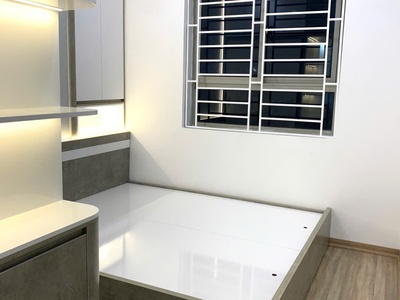 Bán lỗ căn hộ chung cư hh linh đàm, quận hoàng mai, 56m2, sửa mới koong, full nội thất y hình, giá 4