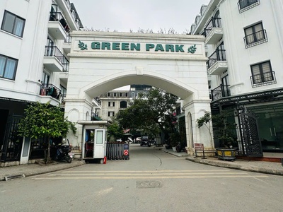 Bán biệt thự liền kề green park 319 vĩnh hưng  121m2, 5 tầng, mặt tiền 10m  giá chỉ 24.8 tỷ 0