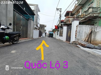 Mới- bán đất 99m nguyên khê sát quốc lộ 3  đẹp long lanh  ngõ thông  ô tô tránh. 1