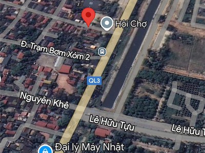 Mới- bán đất 99m nguyên khê sát quốc lộ 3  đẹp long lanh  ngõ thông  ô tô tránh. 2