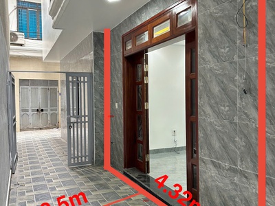 Bán nhà thanh am - long biên  dt 40m2 x 5 tầng x mt 4,3m  nở hậu, , ôtô đỗ cổng, tiện ích xung quanh 1