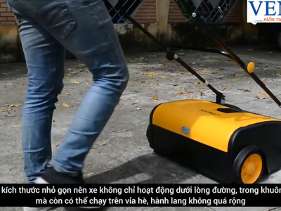 Xe quét rác đẩy tay Clepro CW-800/02 giá tốt nhất năm 2025 5