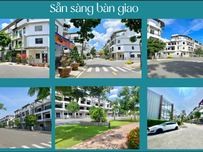 Nhà phố xây sẵn mặt tiền sông vàm cỏ đông ngay trung tâm thị trấn Bến Lức 2