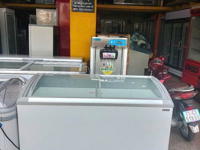 Tủ đông mặt kính dung tích 600L nhập khẩu thái lan mới 94 0