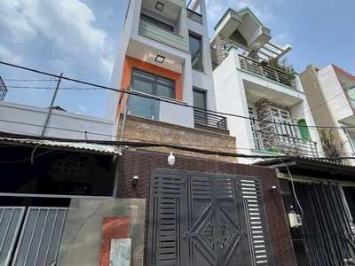 Nhà hẻm Liên Khu 5-6, Bình Hưng Hòa B dt 64m2 3 lầu 4pn 3wc giá 6 tỷ 0