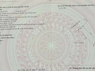 Cần bán 2 lô đất giáp nhau tại Hải Thành 3, Dương Kinh, Hải Phòng 1