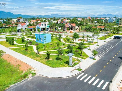 Bán đất đối diện quảng trường và trường THCS, đất sạch sổ đỏ 100, giá trực tiếp CĐT An Điền Phát 0