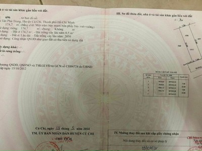 Chú 7 Cần Tiền Bán Nhà 174m2 Thổ Cư, Ngay BV Xuyên Á, Củ Chi giá 600 Triệu, Có SHR 0