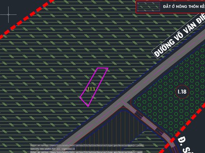 Bán đất 1/ đường võ văn điều - 790m2 - 15x61 nở hậu 17m - xã phước thạnh - củ chi 4