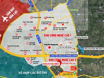 Sở hữu lô đất đẹp full thổ cư tại hòa lạc 1