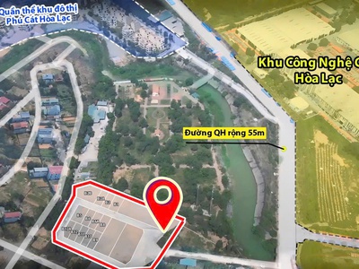 Sở hữu lô đất đẹp full thổ cư tại hòa lạc 2