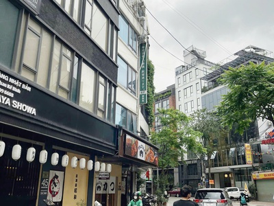 Chỉ 370tr/m - mặt phố phan kế bính - sẵn gpxd tòa nhà 10 tầng - 183m - vỉa hè siêu rộng 0