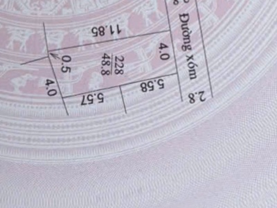 E còn 1 lô duy nhất tại chương mỹ chỉ hơn 1 tỷ   48,8m sẵn sổ đỏ  xe ô tô tránh đậu cửa  liên hệ 0