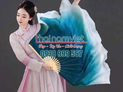 Bán quạt múa hoa múa đạo cụ cầm tay 5
