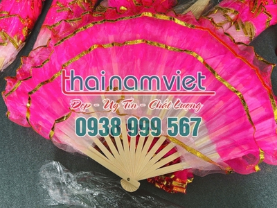 Bán quạt múa hoa múa đạo cụ cầm tay 10