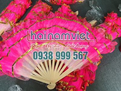 Bán quạt múa hoa múa đạo cụ cầm tay 11