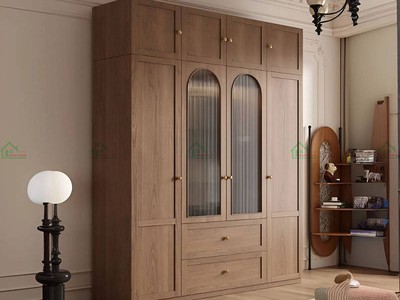 Tủ Quần Áo Gỗ Tự Nhiên Đẹp TATN01   Sang Trọng, Hiện Đại, Theo Yêu Cầu 1