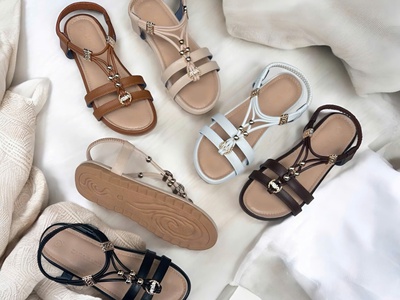 Sandal thổ cẩm nữ cao cấp 4