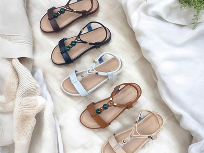Sandal thổ cẩm nữ cao cấp 5