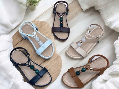Sandal thổ cẩm nữ cao cấp 6