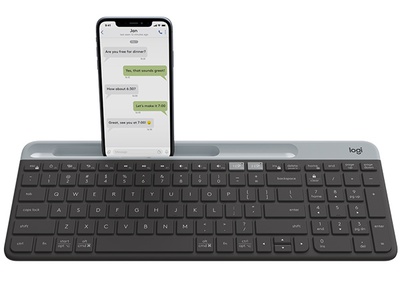 Bàn Phím Không Dây Logitech K580 Slim  Graphite    Siêu Mỏng, Tiện Lợi, Đáp Ứng Mọi Nhu Cầu 0