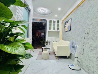 Nhà đẹp hẻm sang  hẻm 4m - nơ trang long, p.7, q. bình thạnh, 3m x 7m, nh 4m, 2 tầng 3pn, giá chỉ 4