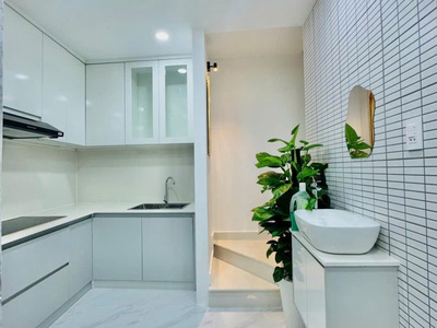 Nhà đẹp hẻm sang  hẻm 4m - nơ trang long, p.7, q. bình thạnh, 3m x 7m, nh 4m, 2 tầng 3pn, giá chỉ 1