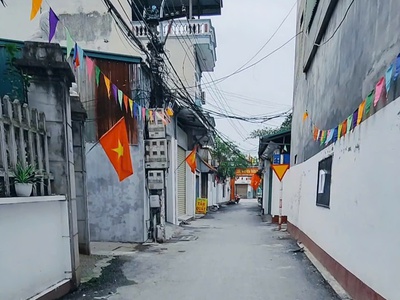 Bán đất đức thượng, diện tích 52m2,mặt tiền 4m,ô tô đỗ cửa,gần vành đai 4 0