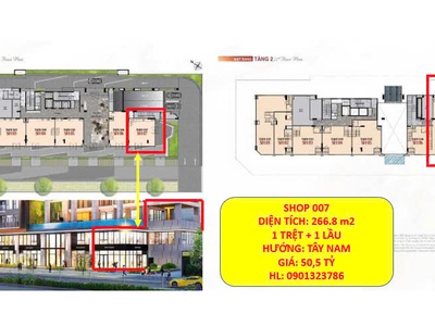 Mua bán shophouse dự án the aurora phú mỹ hưng, giá gốc cđt, ls 0, tt đến t12/2026 0