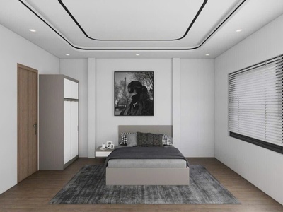 Phố ngã tư sở diện tích 42 m, 5 tầng, 8 phòng ngủ, ngõ trước nhà 4 m, cách ô tô tránh 15 m, 2 mặt 4